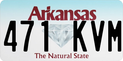 AR license plate 471KVM