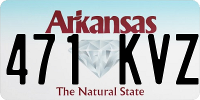 AR license plate 471KVZ