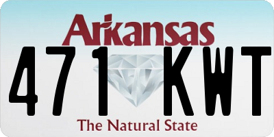 AR license plate 471KWT
