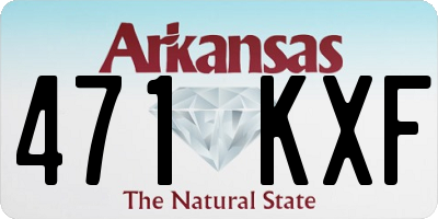 AR license plate 471KXF