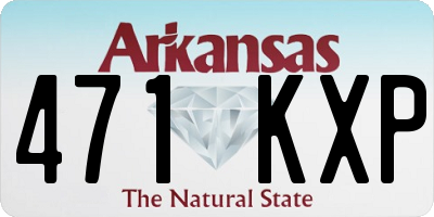 AR license plate 471KXP