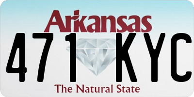 AR license plate 471KYC