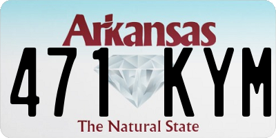 AR license plate 471KYM