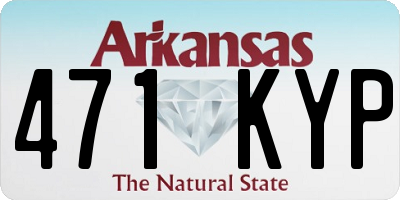 AR license plate 471KYP