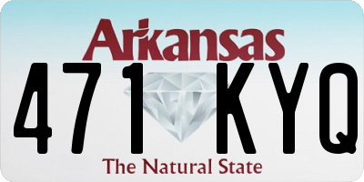 AR license plate 471KYQ