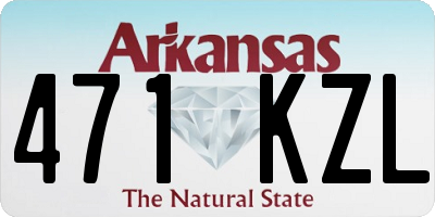 AR license plate 471KZL