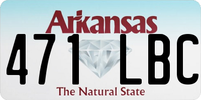 AR license plate 471LBC