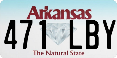 AR license plate 471LBY