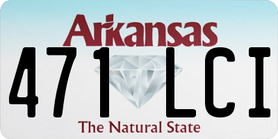 AR license plate 471LCI