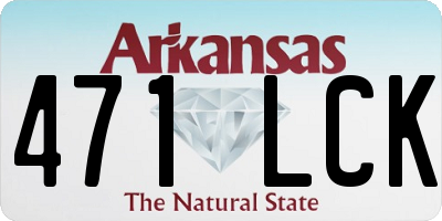 AR license plate 471LCK