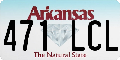 AR license plate 471LCL