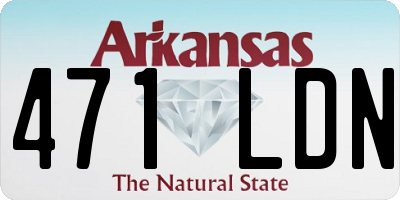 AR license plate 471LDN