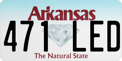 AR license plate 471LED
