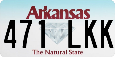 AR license plate 471LKK