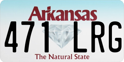 AR license plate 471LRG
