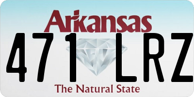 AR license plate 471LRZ