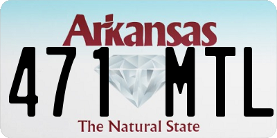 AR license plate 471MTL