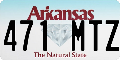 AR license plate 471MTZ