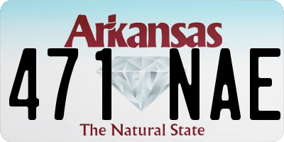 AR license plate 471NAE
