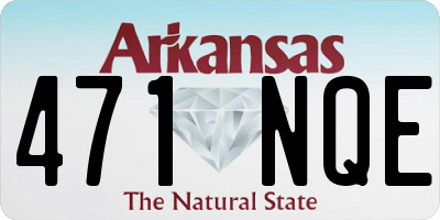 AR license plate 471NQE