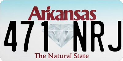 AR license plate 471NRJ