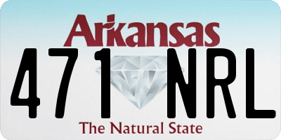 AR license plate 471NRL