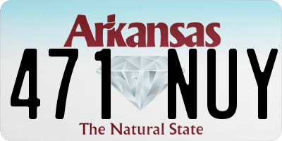 AR license plate 471NUY