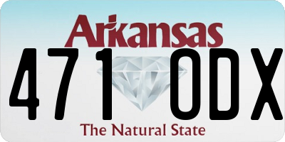 AR license plate 471ODX