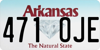 AR license plate 471OJE