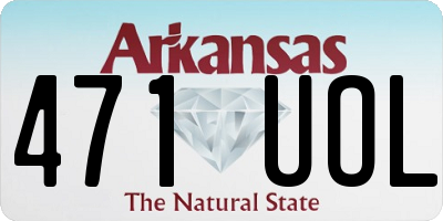 AR license plate 471UOL