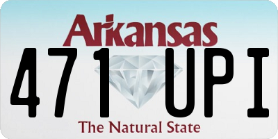 AR license plate 471UPI