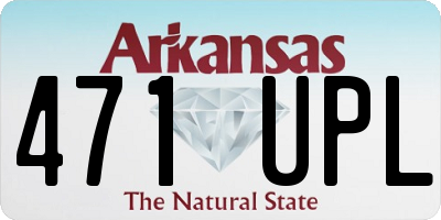 AR license plate 471UPL