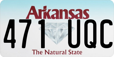 AR license plate 471UQC