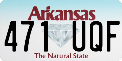 AR license plate 471UQF