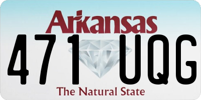 AR license plate 471UQG