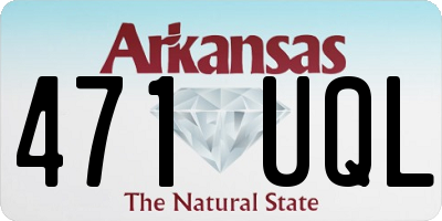 AR license plate 471UQL