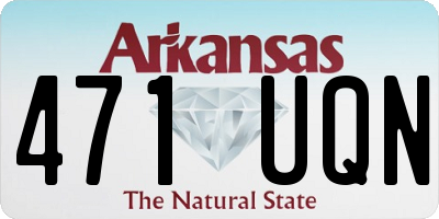 AR license plate 471UQN