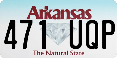 AR license plate 471UQP