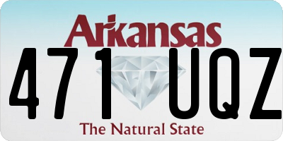 AR license plate 471UQZ