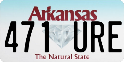 AR license plate 471URE