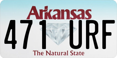 AR license plate 471URF