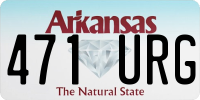 AR license plate 471URG