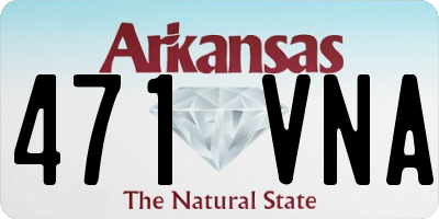 AR license plate 471VNA