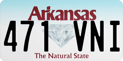 AR license plate 471VNI