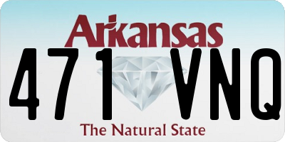 AR license plate 471VNQ