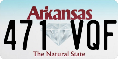 AR license plate 471VQF