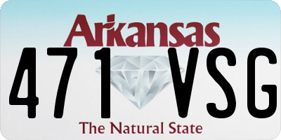 AR license plate 471VSG