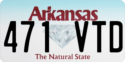 AR license plate 471VTD