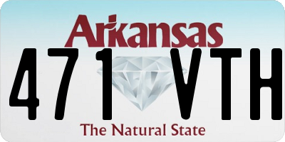 AR license plate 471VTH