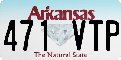 AR license plate 471VTP